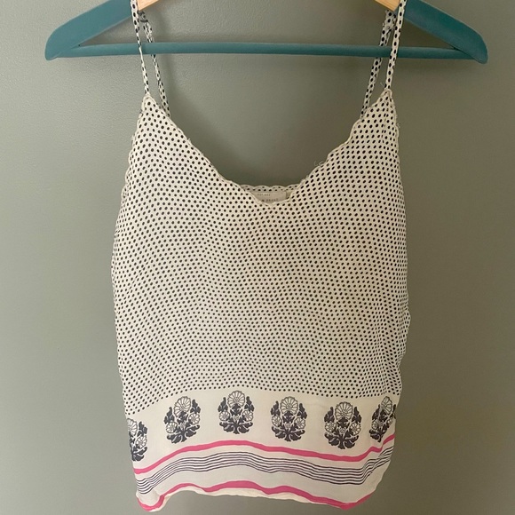 Lucky Brand Printed Tank Top size XS-S - Picture 1 of 6